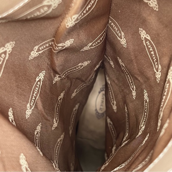 Joyfolie Charcoal Gray Lakin Tall Suede Block Heel Cap Toe Boots Size 9 Women's - Picture 9 of 13